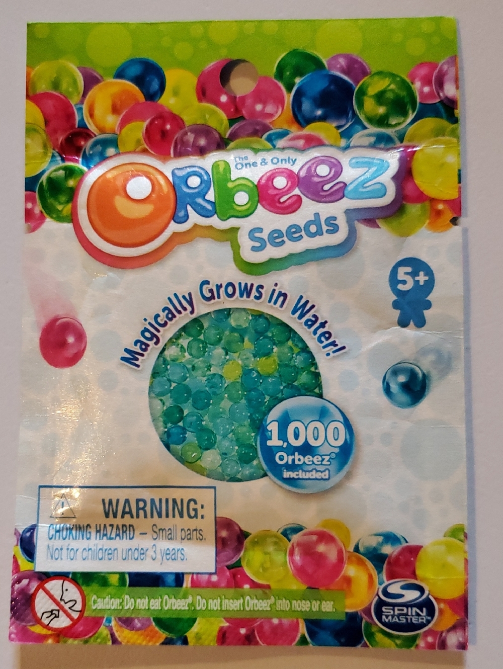 Orbeez Color Seed Packs – Multicolor Water Beads 2000 Seeds (2 X 1000 Pack) NWT - Picture 3 of 6